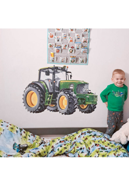 Nálepka na stenu - Traktor N.1 - 65x95cm