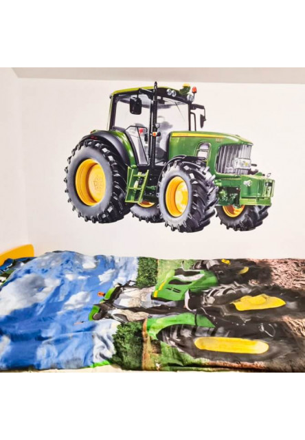 Nálepka na stenu - Traktor N.1 - 65x95cm