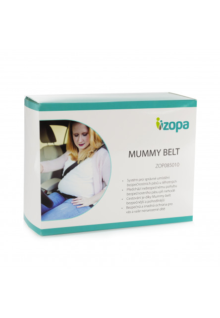 Tehotenský pás do auta Mummy belt, Black