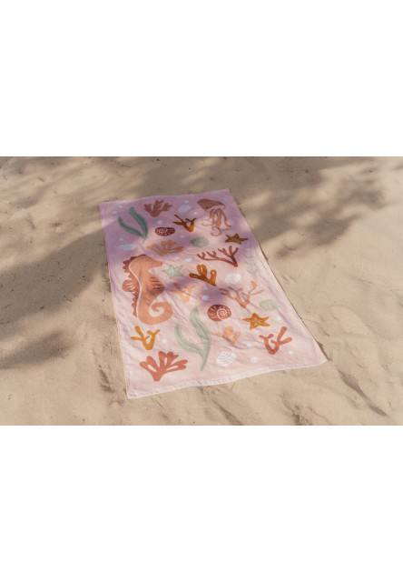 Osuška 120x60 cm Ocean Dreams Pink