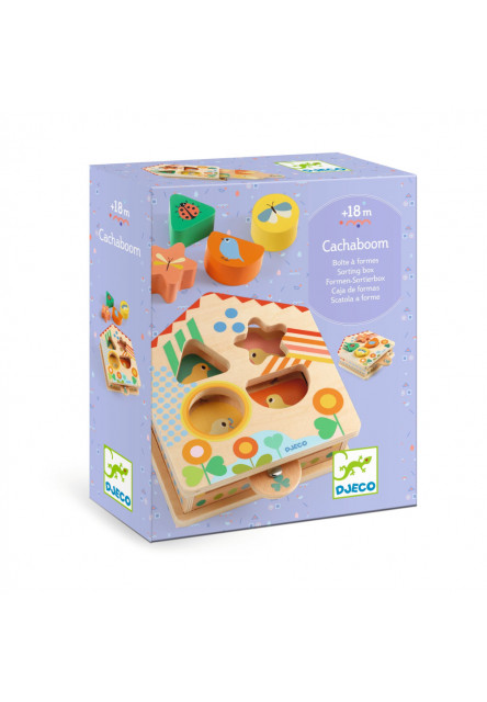 Cachaboom: Drevený triediaci box DJECO