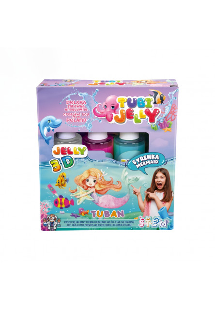 Tubi Jelly Kreatívny set Morská panna TUBAN