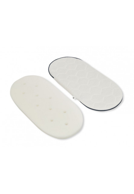 Mojžišov košík pre bábätko Paper Dream white + matrac Airdream
