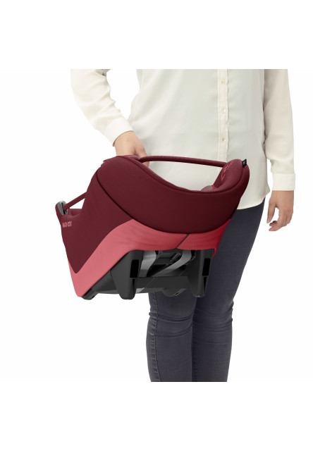 Coral autosedačka Essential Red