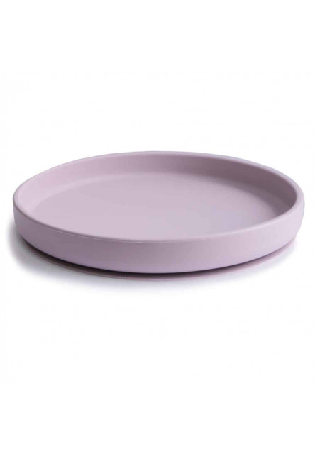 Silikónový tanierik mushie - soft lilac