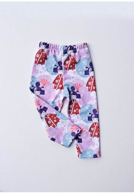 Legginsy Japan spring print