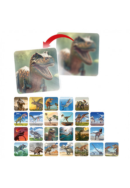 Promítací svítilna Dino World - Dino Kino, 1 svítilna, 24 obrázků