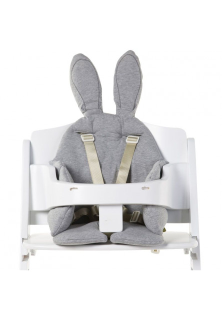 Sedacia podložka do detskej stoličky Rabbit Jersey Grey