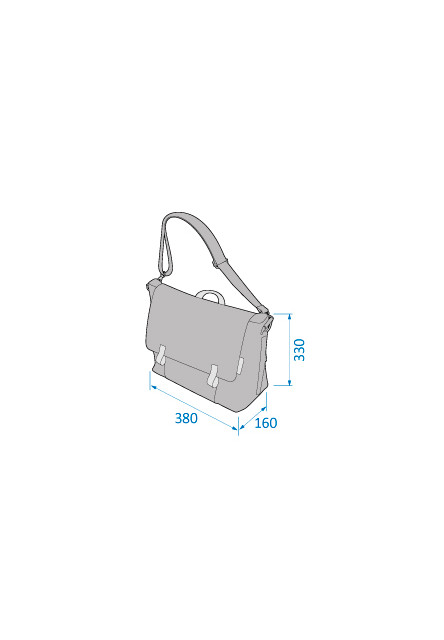 Taška MODERN BAG ESSENCIAL GRAPHIT