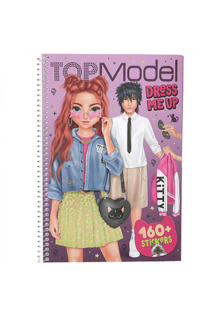 Top Model Dress Me Up Blok, 160 samolepiek