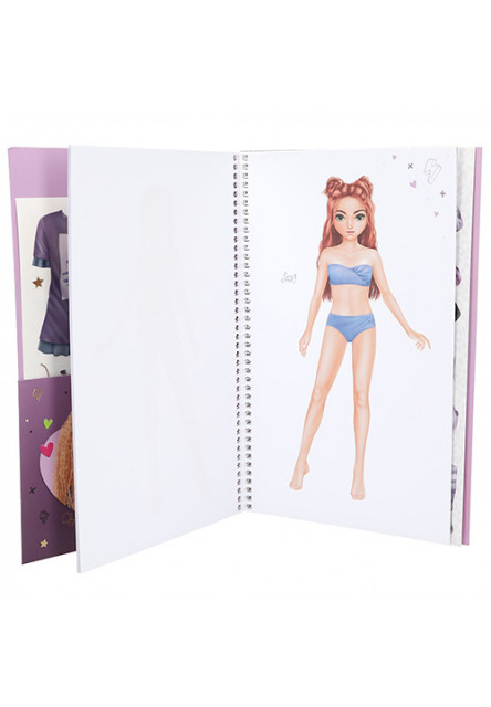 Top Model Dress Me Up Blok, 160 samolepiek
