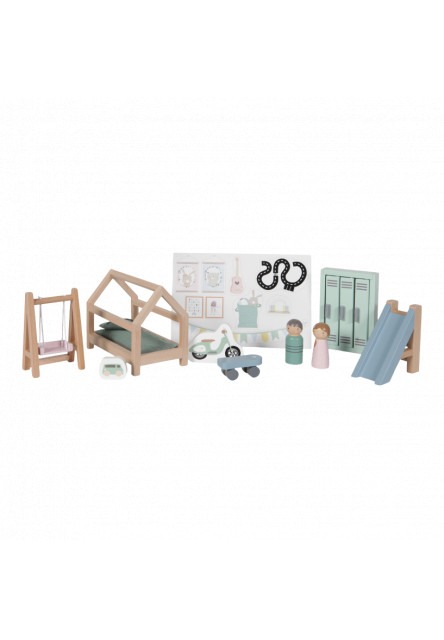 Set do domčeka drevený Detská izba