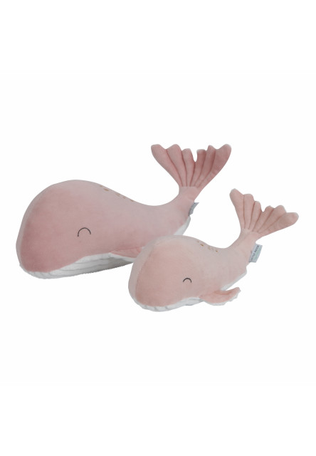 Plyšová veľryba 35cm OCEAN pink