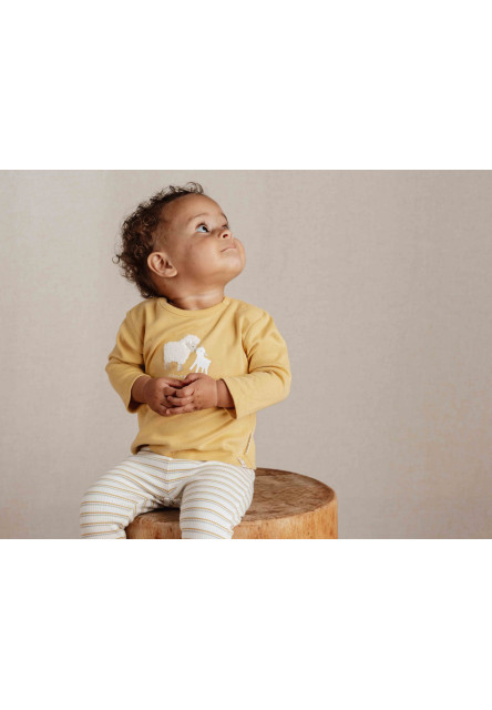 Tričko dlhý rukáv Warm Yellow veľ. 62