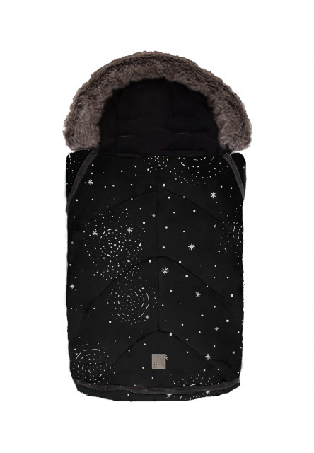 Fusak zimný Trendy Galaxy Black KikkaBoo