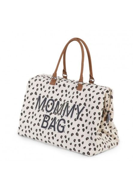 Prebaľovacia taška Mommy Bag Canvas Leopard