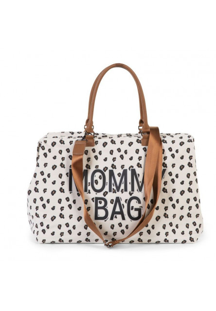 Prebaľovacia taška Mommy Bag Canvas Leopard