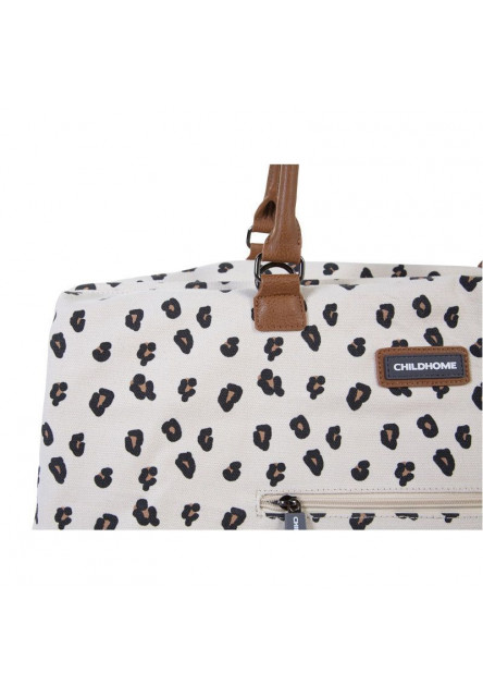 Prebaľovacia taška Mommy Bag Canvas Leopard