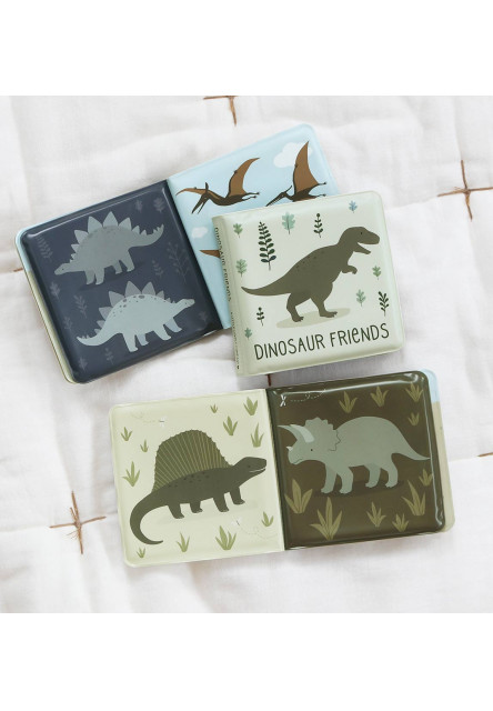 knižka do kúpeľa - kamaráti dinosaury