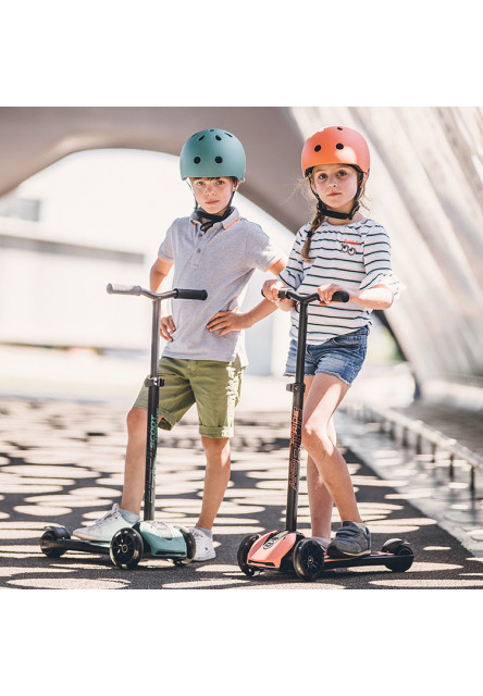 Detská kolobežka scoot and ride - highwaykick 5 led - forest - Poškodený kus