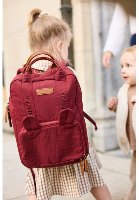 Detský batoh Mini Club Signature Burgundy