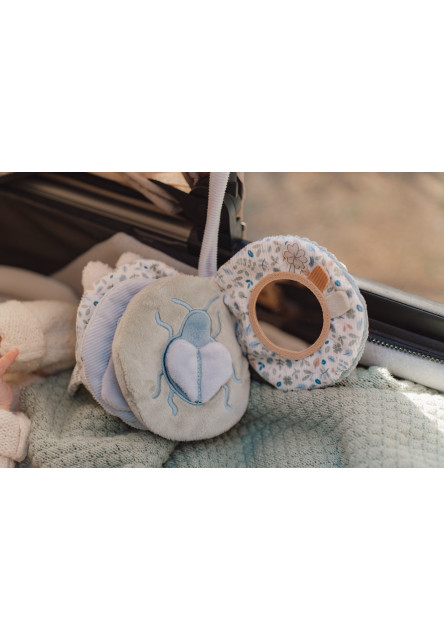 Závesná textilná knižka králiček Miffy Lucky Leaves