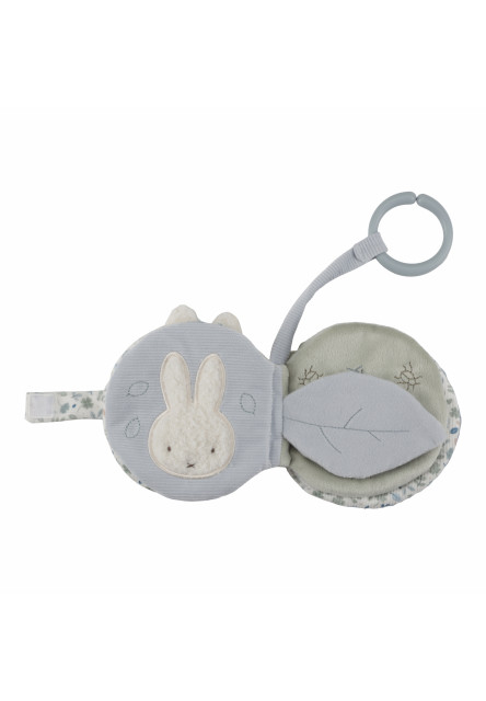 Závesná textilná knižka králiček Miffy Lucky Leaves