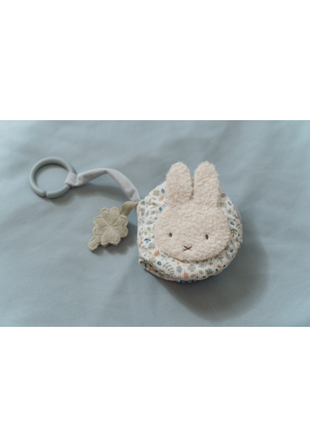 Závesná textilná knižka králiček Miffy Lucky Leaves