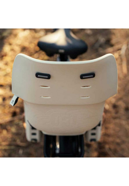 Zadná sedačka U-me na bicykel pre MIK nosiče Nagisa Béžová/Bincho Čierna Nagisa Béžová/Bincho Čierna