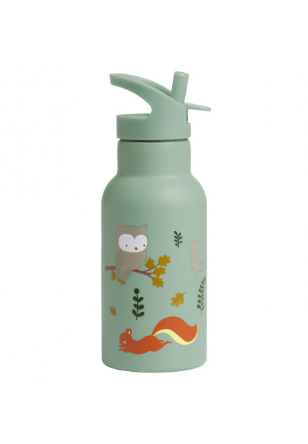 Nerezová fľaša 350ml - Kamaráti z lesa