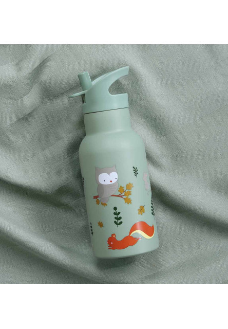 Nerezová fľaša 350ml - Kamaráti z lesa