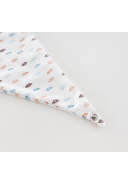 Bandana Bib 2 ks Dreiecke bunt & Sternchen Beige