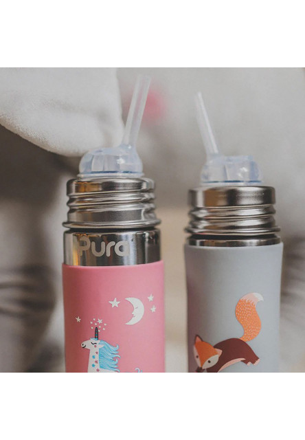 TERMO fľaša so slamkou 260ml (Mint)