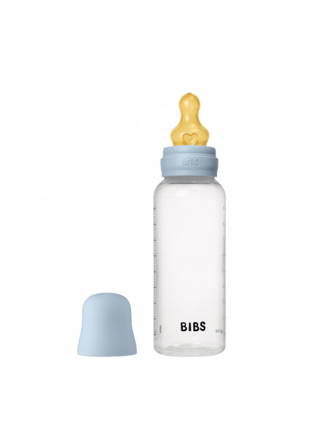 Antikoliková fľaša s kaučukovým cumlíkom 270ml (Blush)