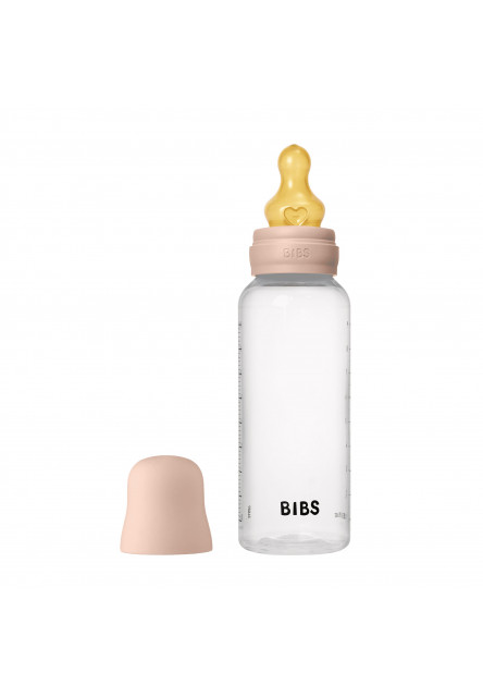 Antikoliková fľaša s kaučukovým cumlíkom 270ml (Blush)