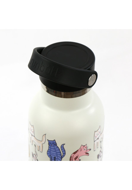 Termofľaša 600 ml Cats White