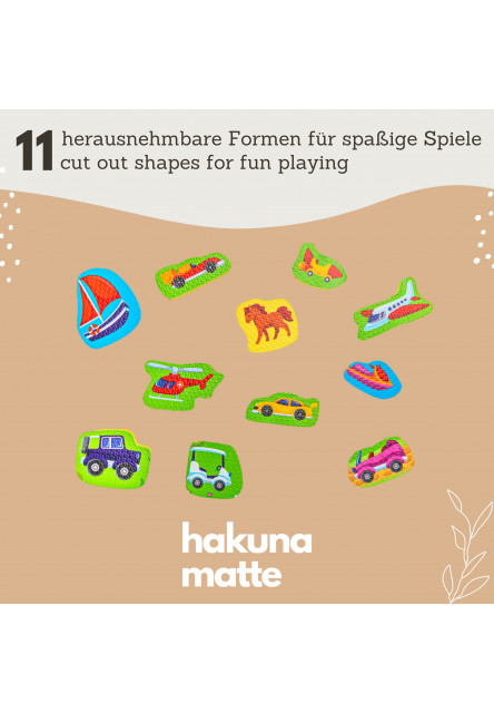 Hracia podložka Puzzle Vacation 1.2 x 1.2 m