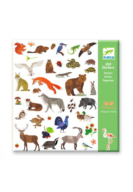 Samolepky: Fauna (160 ks)