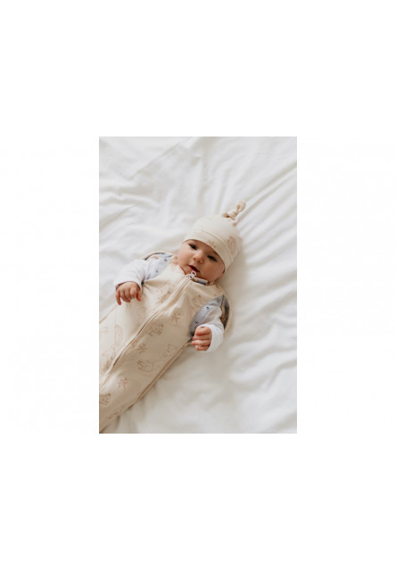 Zavinovačka Sleepee Second Step Swaddle s čepičkou zdarma Ivory Forest