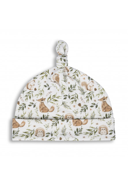 Zavinovačka Sleepee Second Step Swaddle s čepičkou zdarma Ivory Forest