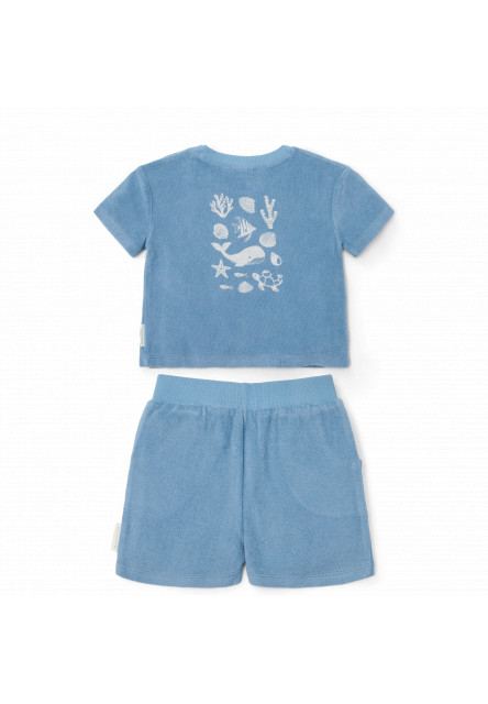 Tričko a kraťasy Ocean Sea Life Blue vel. 86/92