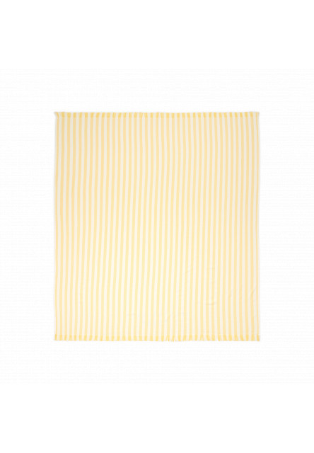 Plážová osuška 200x200 cm Beach Sunny Yellow