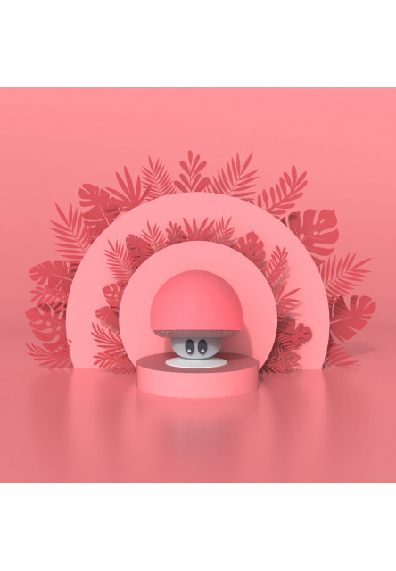 Bluetooth reproduktor MOB Mushroom speaker - red