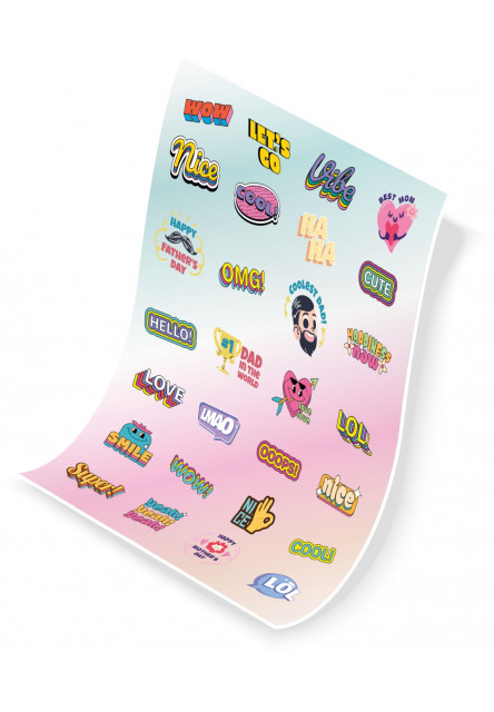 Detský foťák MOB Pixiprint - Click & Print - Turquoise