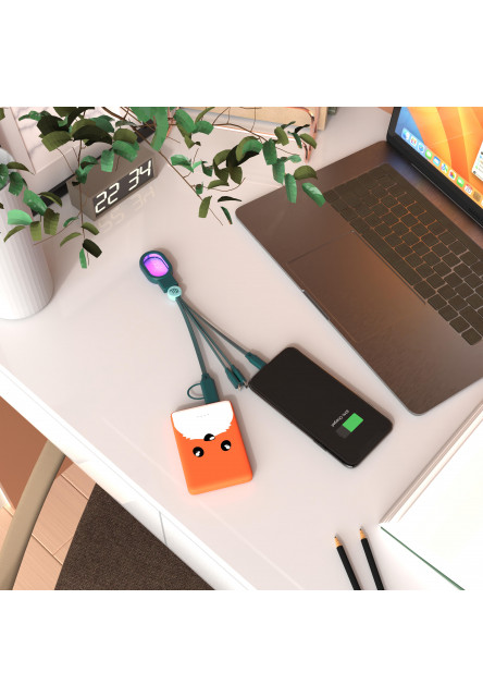 Astro nabíjací kábel Universal Luminous Astro Cable 4 in 1 MOB - Virgo