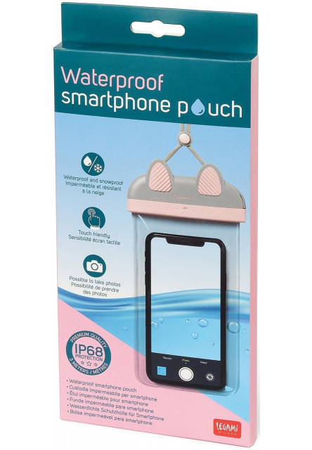 Vodeodolné púzdro na telefón Legami Waterproof Phone Pouch - Kitty