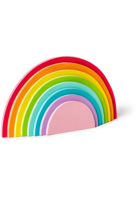 Lepítka Legami Rainbow Thoughts - Adhesive Notepad