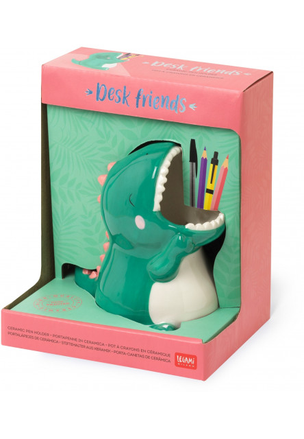 Stojanček na ceruzky Legami Desk Friends - Dino