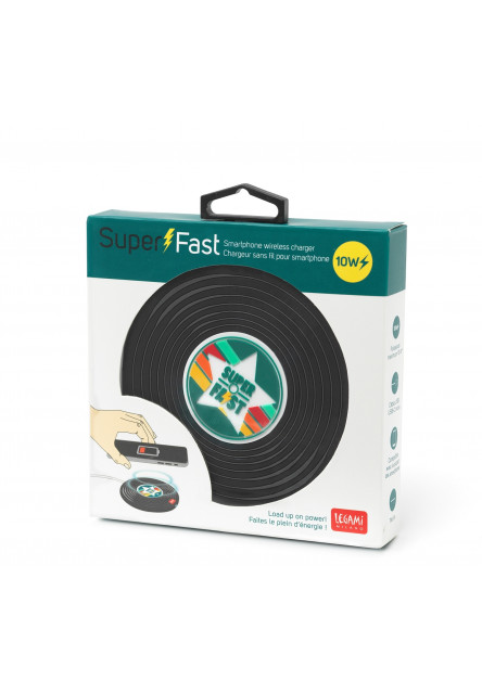 Bezdrôtová nabíjačka Legami Super Fast - Wireless Charger - Vinyl