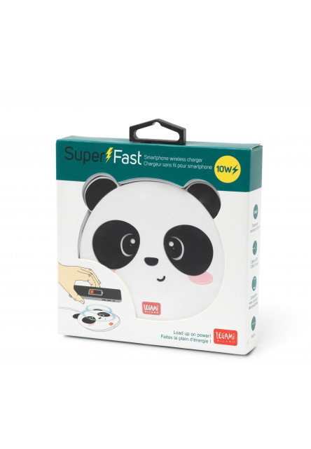 Bezdrôtová nabíjačka Legami Super Fast - Wireless Charger - Panda